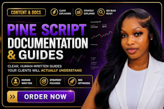 write tradingview script documentation pine script strategy explainer and guide