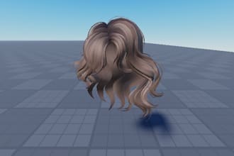do styled 3d roblox ugc hair, ugc roblox accessory and roblox clothing