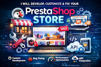 develop your prestashop store