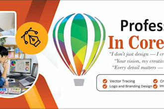 manually vector trace your logo in coreldraw