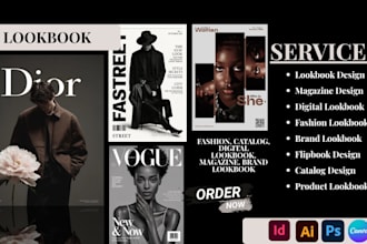 design digital lookbook magazine brand lookbook flipbook fashion lookbook design