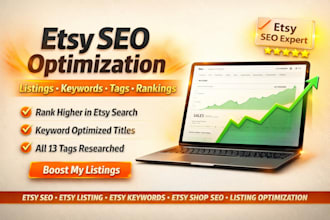 do etsy seo listing optimization and etsy product listing with etsy keywords