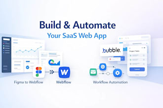 design, build scalable saas apps figma automate workflows