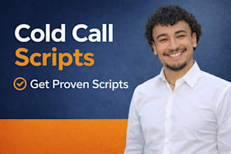 create a custom cold call or telemarketing script
