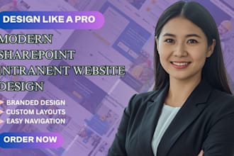 build sharepoint intranet website business portal design
