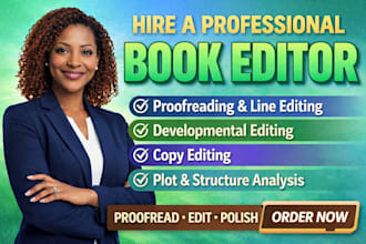 proofread edit format memoir book epic urban fiction fantasy book editor