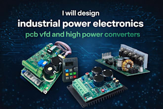 design industrial power electronics pcb vfd and high power converters