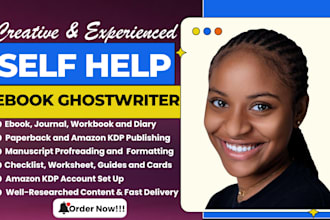 write self help non fiction mental health ebook do kdp journal workbook diary