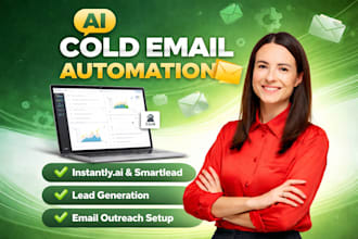 setup instantly ai smartlead for cold email outreach and email warmup