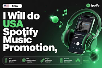do USA spotify music promotion