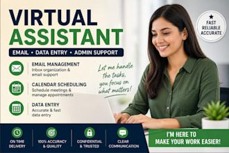 manage email and enter data