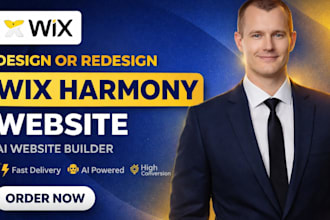 build wix harmony website or wix harmony ecommerce website wix online store
