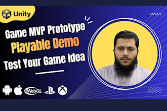 develop a unity game prototype or mvp to test your idea fast