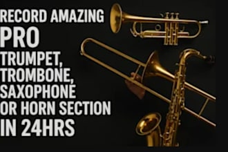 record the trombone section to your songs