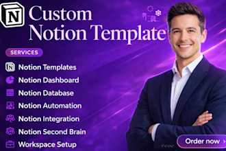 notion template design notion dashboard notion automation notion expert notion