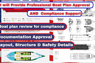 provide professional boat plan approval and compliance support