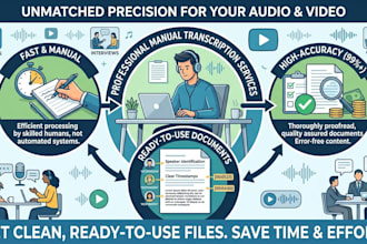 provide transcriptions with ultimate accuracy