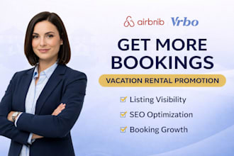promote your vacation rental listing to boost bookings