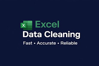 do data cleaning, data entry