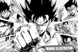 draw nsfw manga comic illustration manga panel webtoon manga cover manga page