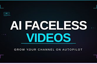 create viral ai faceless youtube videos