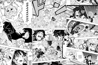 create manga comic page comic illustration comic character story board webtoon