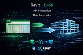 integrate revit with excel, database and api for bim automation