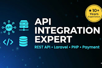 integrate API, fix PHP and laravel bugs fast