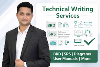 do brd , srs, diagrams, user flow, technical documentation