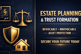 draft revocable living trust site plan map design asset protection estate plan
