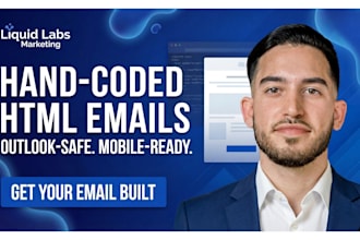 design and code responsive HTML email templates
