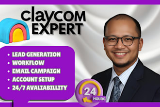 setup clay com CRM for b2b leads, automation and smart outreach