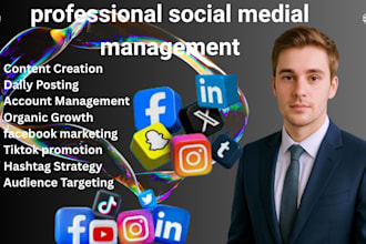provide expert facebook marketing, tiktok promotion, and social media growth
