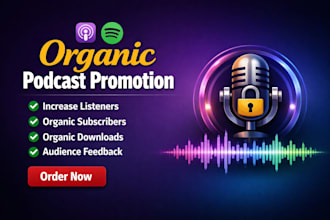 promote your spotify and apple podcast organically