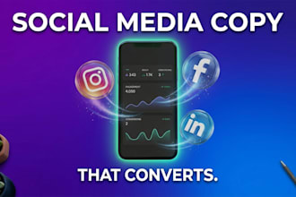 write social media caption and ad copy that coverts