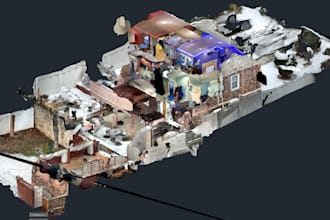 convert point cloud to accurate revit bim model ifc and cad files