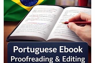 professional portuguese ebook proofreading and editing