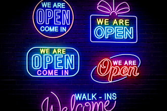 design a custom 3d neon logo with png in 6 hours