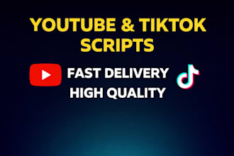 write engaging scripts for youtube tiktok and reels