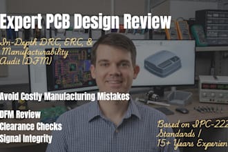 review your pcb design and schematic for errors and dfm compliance in 24 hours