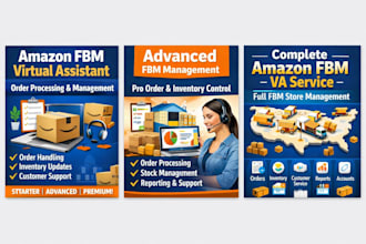 be your amazon fbm virtual assistant for order processing