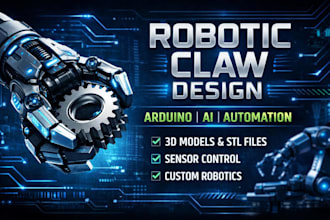 setup open claw robotics gripper, robot hand, mechanical claw system, clawdbot