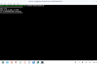 optimise your linux and create python system monitor