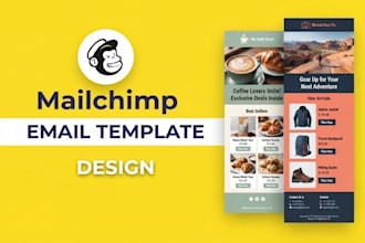 design editable mailchimp email templates