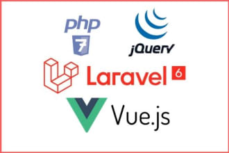develop, fix and deploy any laravel,php,vue js website