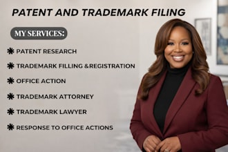 respond  to office action, trademark, uspto, patent and registration