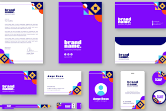 design business card letterhead design and stationery