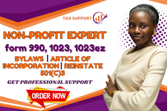 register nonprofit 501c3, file irs form 1023 and get tax exempt status
