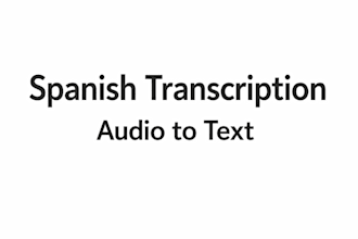 transcribe audio and video in spanish accurately