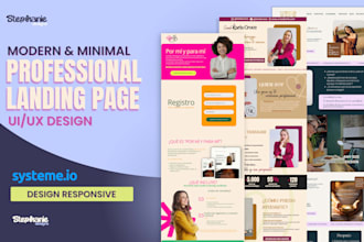 create systemeio funnels and landing pages